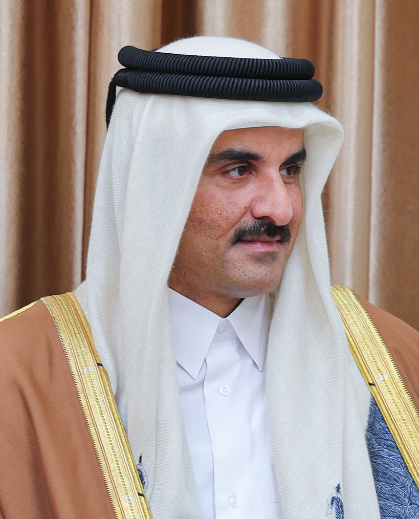 Tamim bin Hamad Al Thani portrait
