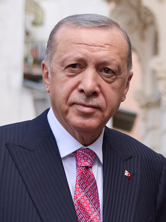 Recep Erdogan portrait