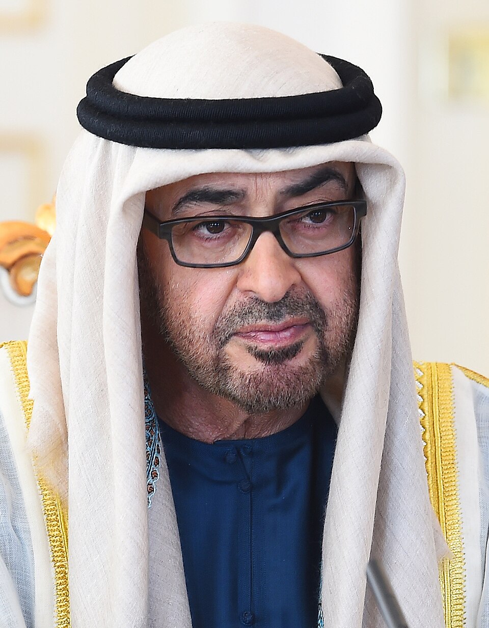Mohamed bin Zayed Al Nahyan portrait